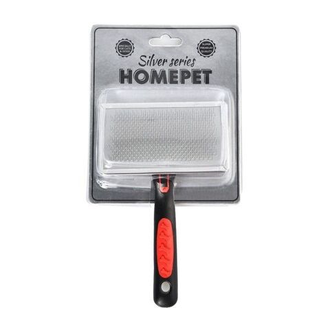 Homepet Silver Series пуходерка металлическая размер XL 18 см х 11,3 см