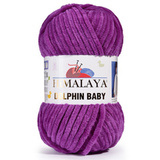 Пряжа Himalaya Dolphin Baby арт. 80358 пурпурный