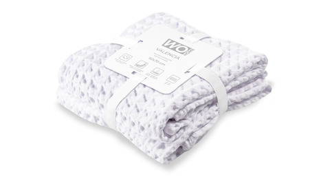 Набор кухонных полотенец 2шт 50х70см Wo Home Valencia белый