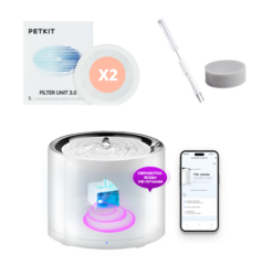 Питьевой фонтан Eversweet PRO UVC +  пачки фильтров  + губка