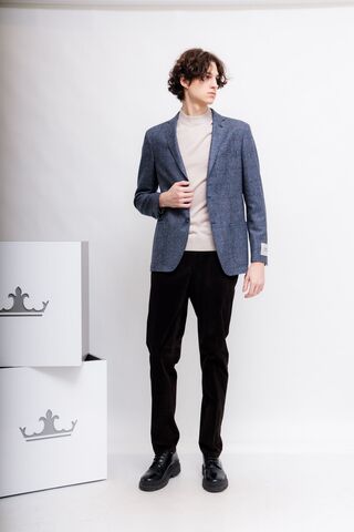 CC Collection by CORNELIANI Пиджак классический из шерсти в клетку