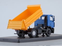 MAZ-5550 tipper blue-yellow 1:43 Start Scale Models (SSM)