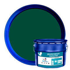 Краска резиновая Резолюкс Universal зеленый мох RAL 6005 12 кг