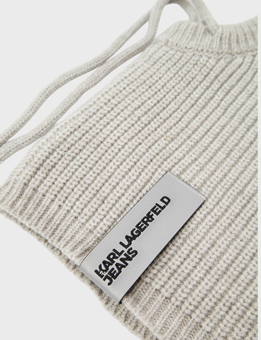 Шапка KARL LAGERFELD JEANS Essential Balaclava Lurex