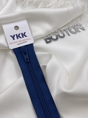 Молния YKK спираль неразъёмная, 3мм, цвет 040, синий