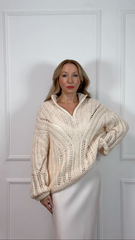 Мастер-класс по вязанию спицами свитера 