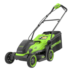 Газонокосилка Greenworks GD40LM361 40V (36 см) аккумуляторная, без АКБ и ЗУ (уцененный товар)