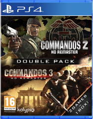 Commandos 2 & Commandos 3 - HD Remaster Double Pack (диск для PS4, интерфейс и субтитры на русском языке)