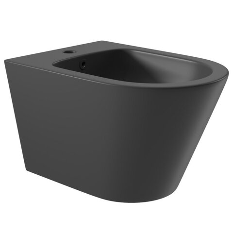 Aqueduto CON0340 AQD CONE Биде подвесное 525*365, черный матовый