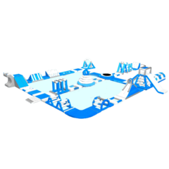 Коммерческий аквапарк на воде «Жемчужина» 38×26×4 м