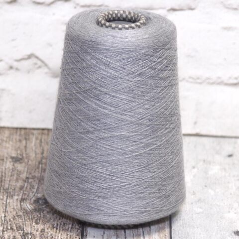 Хлопок c кашемиром (15%) TE-AMO 2/30 серый меланж