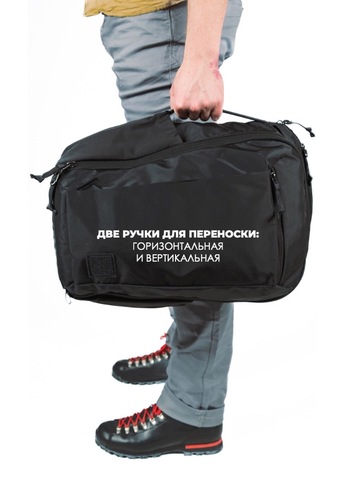 Картинка рюкзак городской Skully 12816 Black - 8