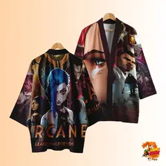 Рубашка хаори японская Arcane