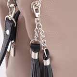 Сумка Саломея 264 норвежский тауп + черный