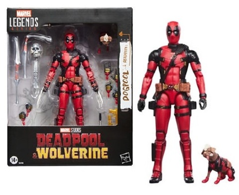 Фигурки Догпул и Дэдпул фильм Дэдпул и Росомаха Marvel Legends