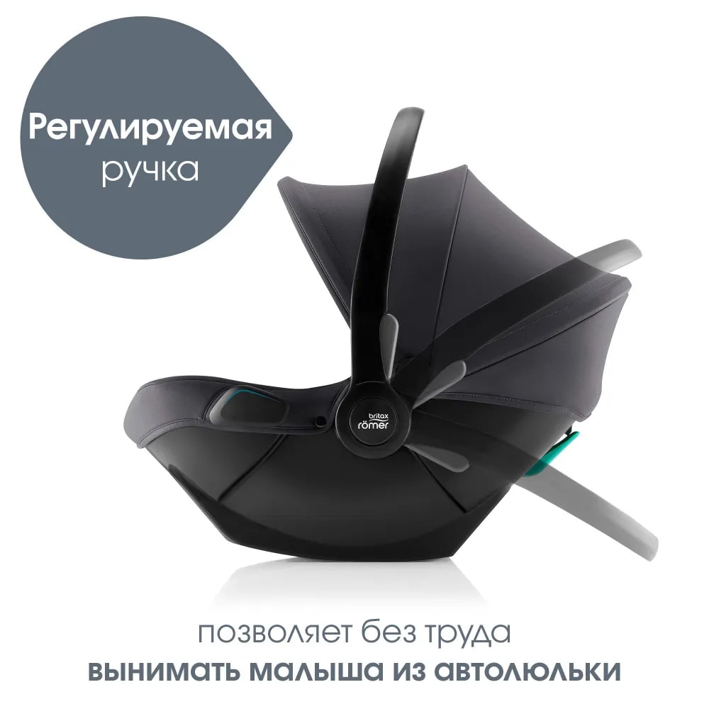 Комплект 3в1 коляска Smile 5Z Classic|Space Black + BABY-SAFE CORE Midnight Grey