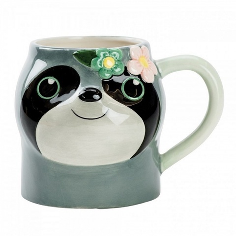 Кружка 530мл Boston Warehouse Flower Sloth