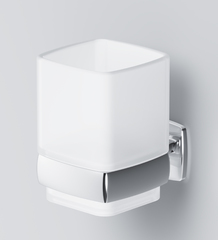 Стеклянный стакан с настенным держателем AM.PM  GEM - A9034300