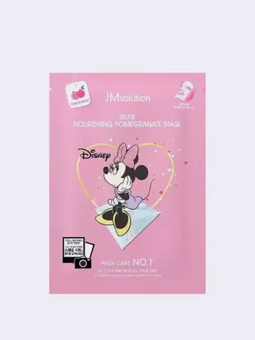 Тканевая маска с экстрактом граната JMSolution Disney Collection Selfie Nourishing Pomegranate Mask