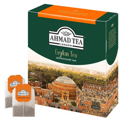 Чай Ahmad Tea Ceylon черный 100 пакетиков