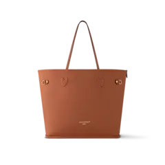 Сумка Louis Vuitton Neverfull Inside Out MM двухсторонняя, коричневая