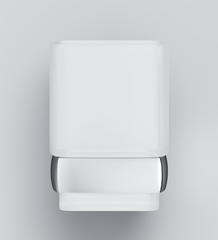 Стеклянный стакан с настенным держателем AM.PM  GEM - A9034300