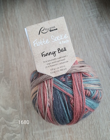 Rellana Flotte Socke Funny Ball 1680