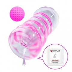 Мастурбатор от Pretty love с внутренним стимулятором в розовом цвете