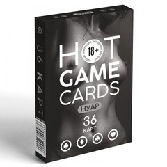 Карты игральные «HOT GAME CARDS» 18+ нуар, 36 карт