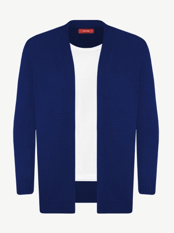 Кардиган с планкой из экохлопка