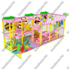 Детский игровой лабиринт «Пчелиный баскетбол»