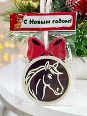 Медалька на шею "Символ года" - НОВЫЙ ГОД 2026