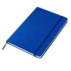 
          Записная книжка, А5, Alingar, 7БЦ, ПВХ голография, на резинке, клетка, 95 л., "Числа", синий