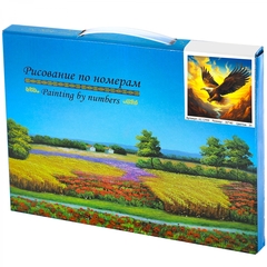
          Картина по номерам Alingar, 30х40 см, 20 цветов, с акриловыми красками, холст на подрамнике, "Орел"