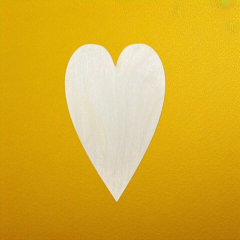 сердце 9*14см  (фанера)