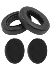 Амбушюры для наушников Sennheiser HD600, HD650, HD660S, HD580, HD565, HD545, HD535 (Натуральная кожа)