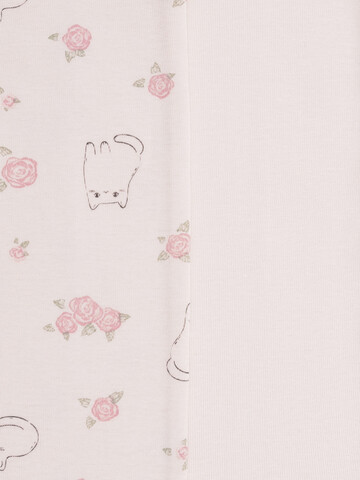 набор майка  для девочки  К 1181-2уп/светлый жемчуг,котики в цветах