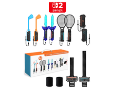 Спортивные аксессуары 12 в 1 для Nintendo switch 2 joycon