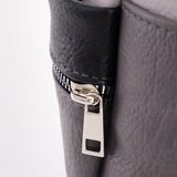 Сумка Саломея 506 мульти итальянский серо-черный