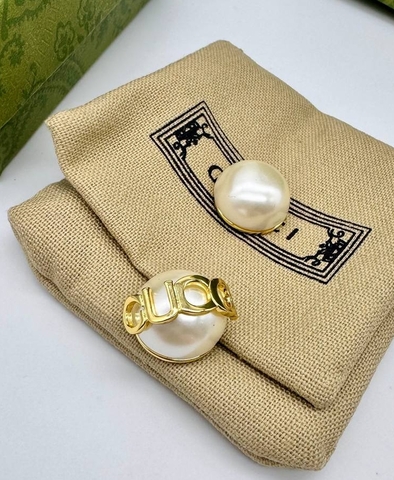 28416 - Серьги шары магнитные style by GUCCI