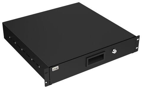 ITK Ящик выдвижной 2U чер.