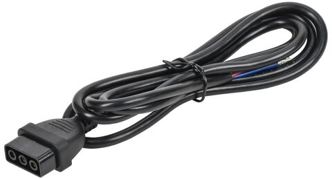 PRO Кабель пит. 1,5м черн. для PRO светильника LED лин. IEK