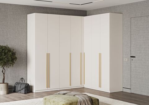 Ларго Вариант №3 (с фасадами) (Кашемир, Кашемир)