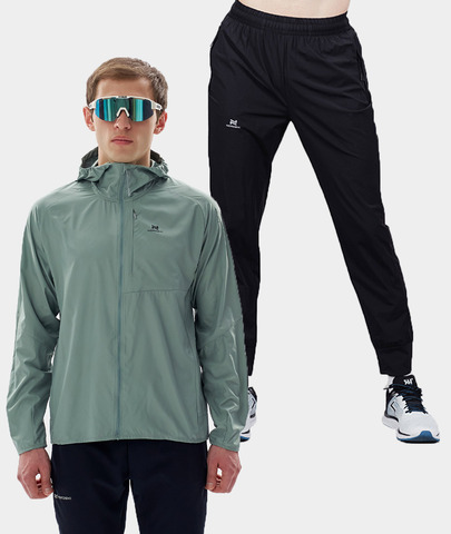 Костюм мужской беговой Nordski Easy Run Pro Light Ice Mint/Black