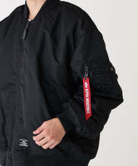 Бомбер Alpha Industries MA-1 Blood Chit Gen ll Black (Черный)