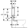 Бачок для унитаза напольного Geberit АР116Plus 136.444.11.1