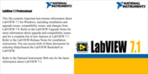 LabVIEW Professional V7.1