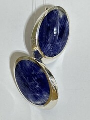 Путорана большая( серьги из серебра)
