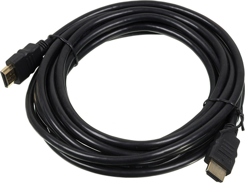 Кабель HDMI (m) - HDMI (m) (папа-папа) 5м (Черный)