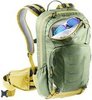 Картинка рюкзак велосипедный Deuter Attack 16 khaki-turmeric - 9